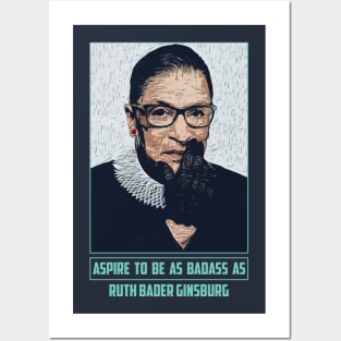 Ruth Bader Ginsburg Posters and Art